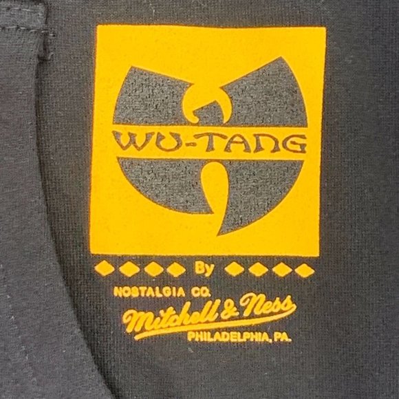 Mitchell & Ness x Wu Tang x Hulu Men's Hoodie Sweatshirt Black Size Medium NWT - Picture 6 of 12